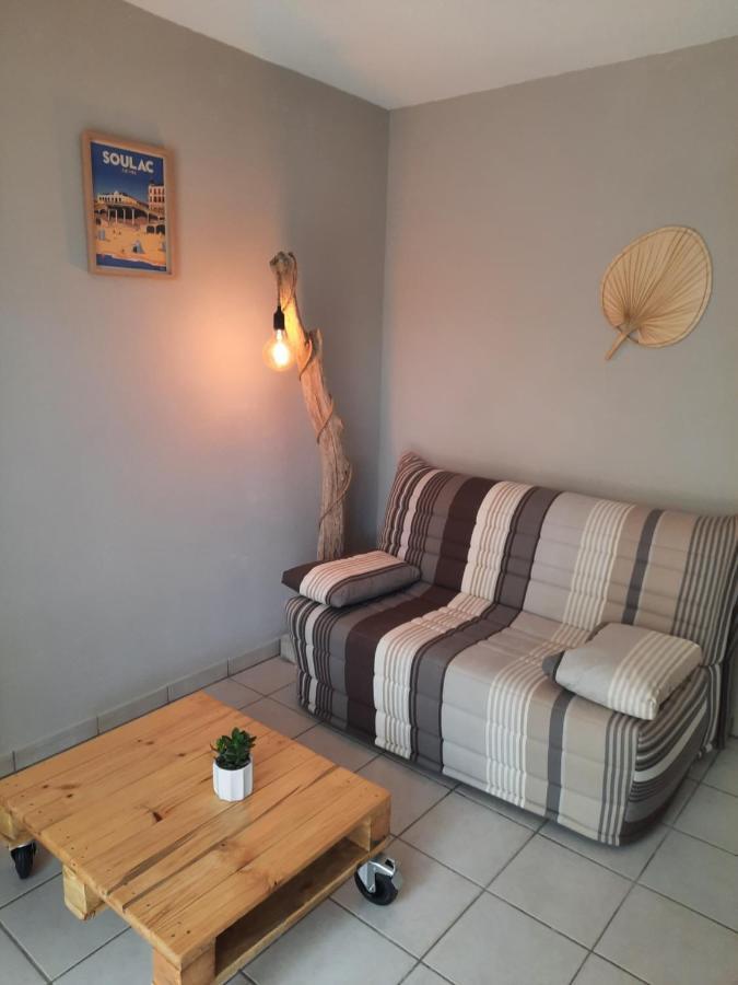 Belle Maisonnette Dans Residence Avec Piscine Сулак-сюр-Мер Екстериор снимка